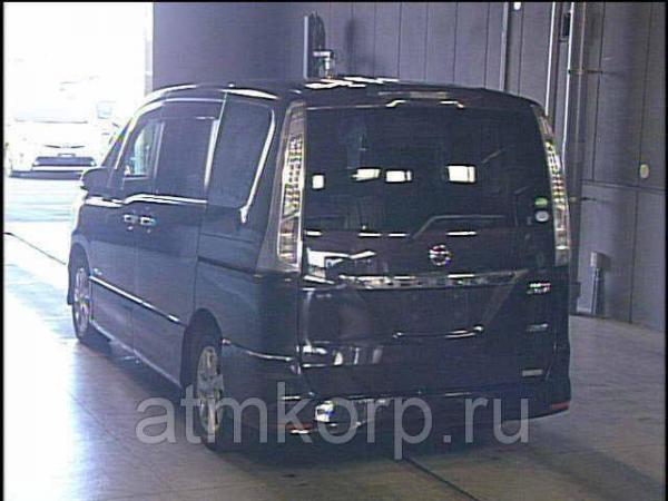 Минивэн 8 мест премиум класса люкс гибрид NISSAN SERENA S-HYBRID пробег 117 тыс км цвет пурпурный — фото 2